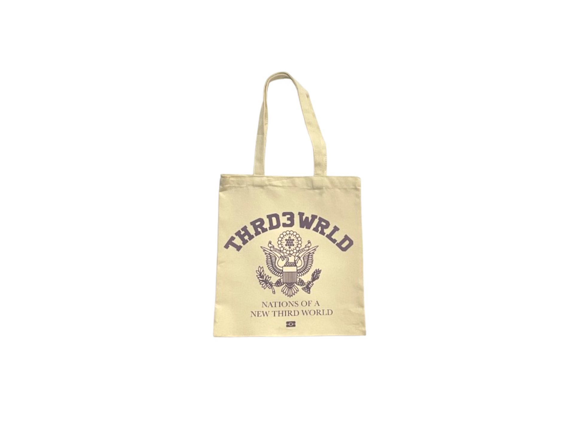 EXCLUSIVE NATIONS OF A NEW THIRD WORLD TOTE BAG